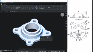 Create a flange coupling in minutes: BricsCAD Tips