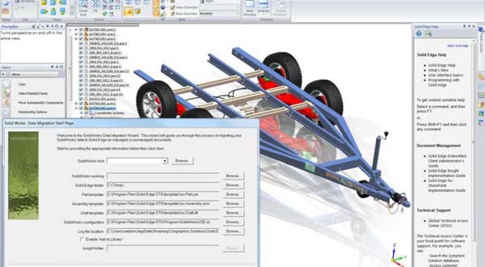 Migrate data from Solidworks to Solid Edge